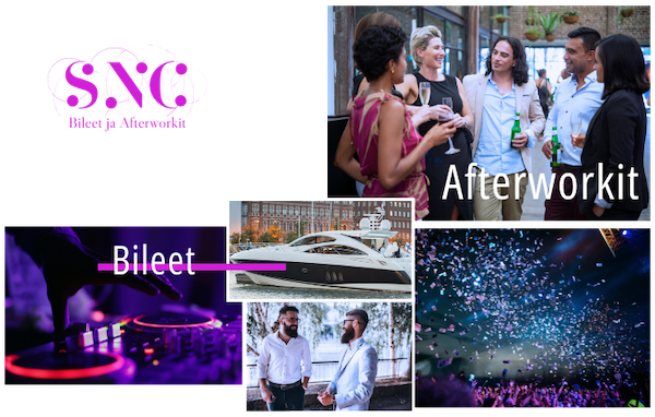 Social Networking Club Categories - Bileet ja Afterworkit