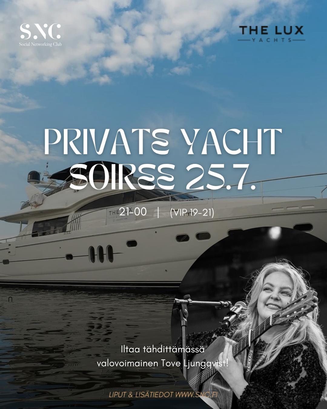 Private Yacht Soirée