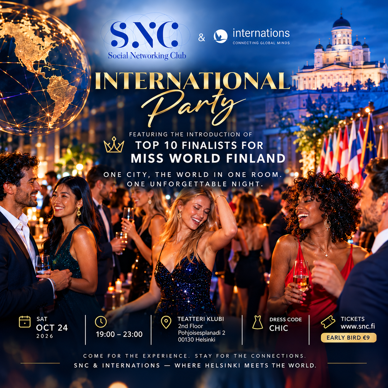SNC & Internations International Party
